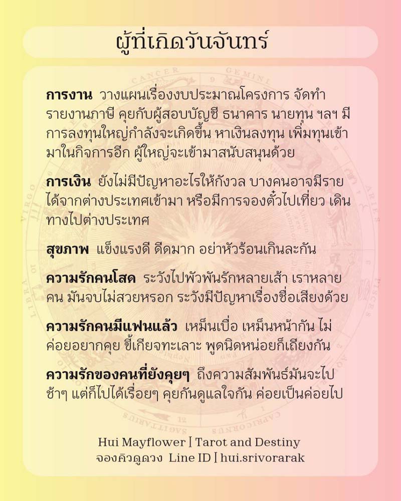 ดวงรายสัปดาห์