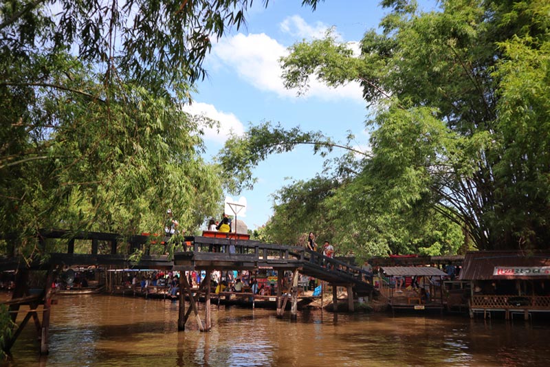 ตลาดน้ำใกล้กรุงเทพฯ