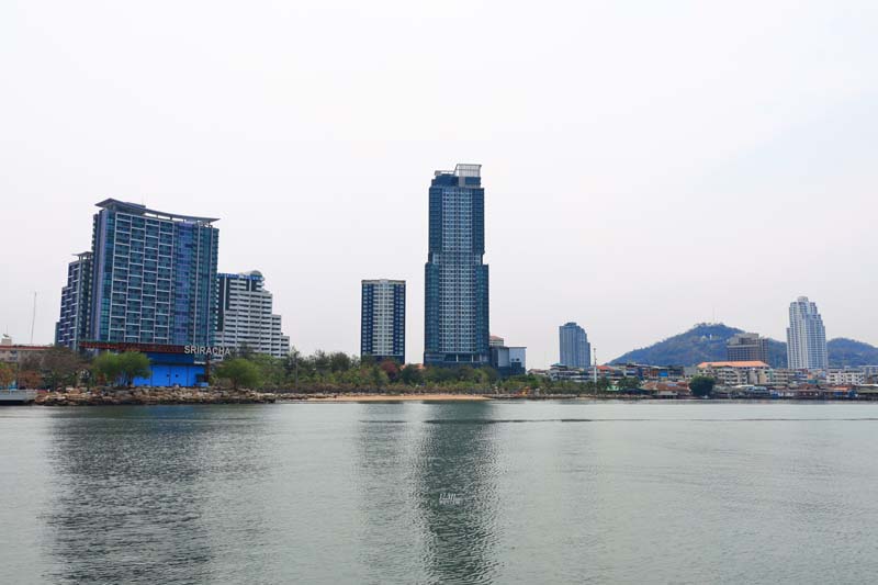 สะพานม่วงลอยน้ำ เกาะลอย-ศรีราชา