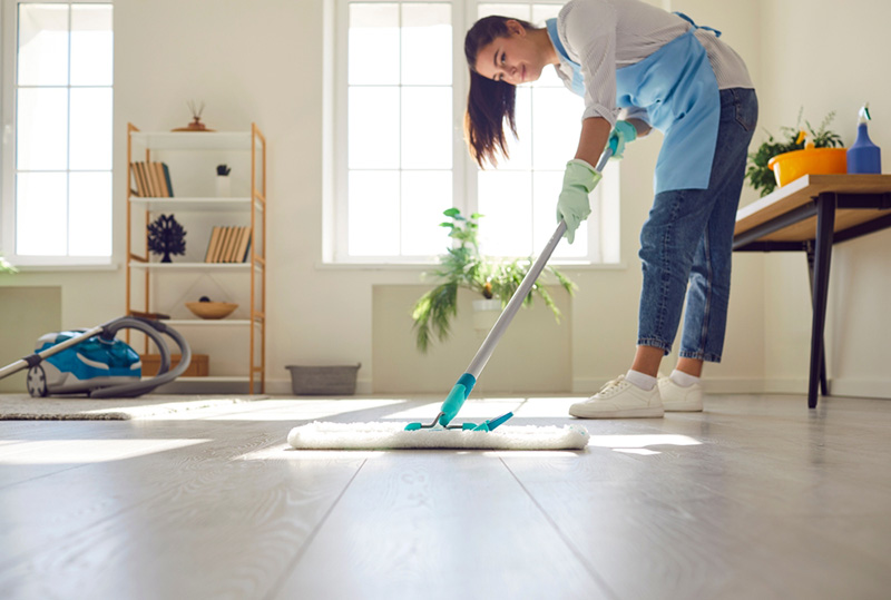 วิธีทำความสะอาดพื้น