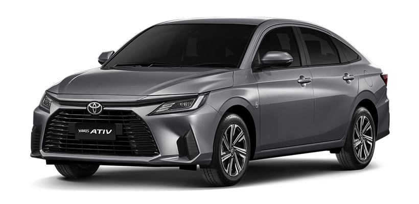 รถประหยัดน้ำมัน Toyota Yaris Ativ