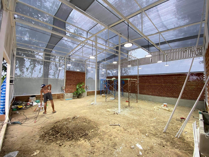 โรงเรือนทำเอง