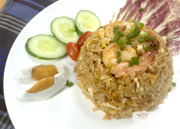 ข้าวผัดมันกุ้ง