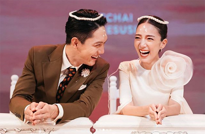 ใบเตย สุวพิชญ์, ชุดแต่งงาน