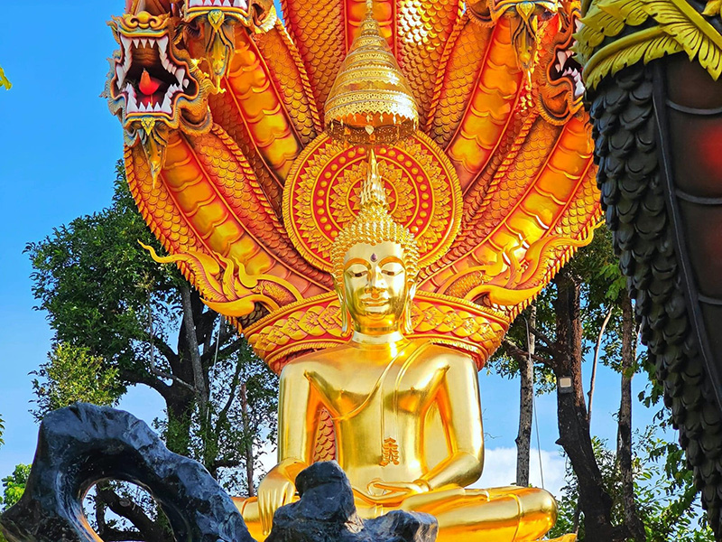 สวนนันทนา ขอนแก่น องค์พญานาค