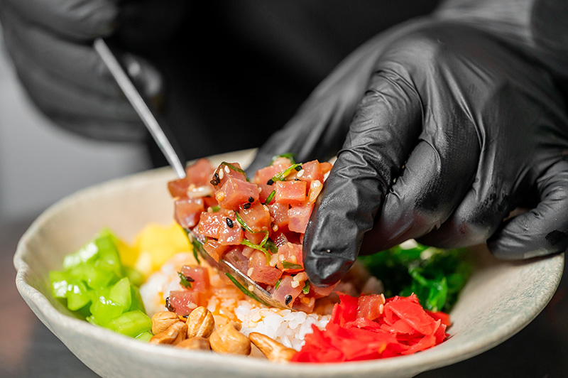 Poke Bowl โปเกโบว์ล เมนูอาหารนานาชาติ