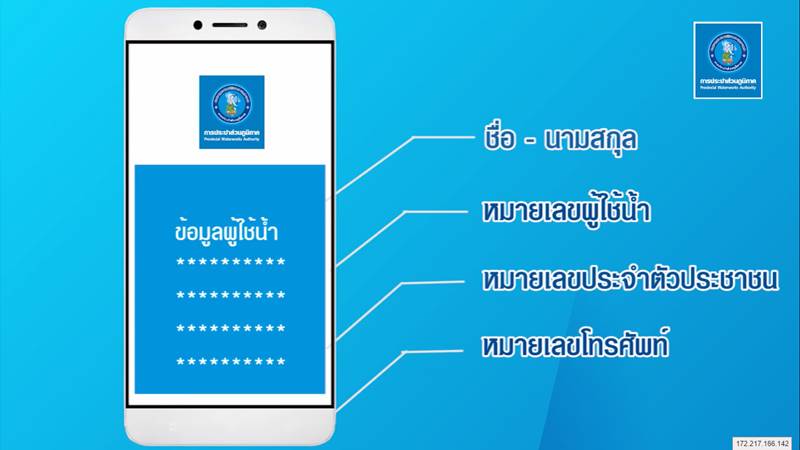 www.pwa.co.th คืนเงินประกันน้ำประปา