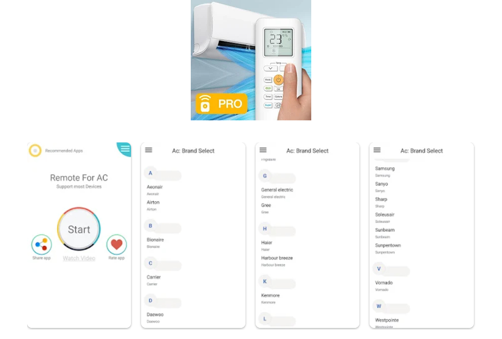 AC Remote Control