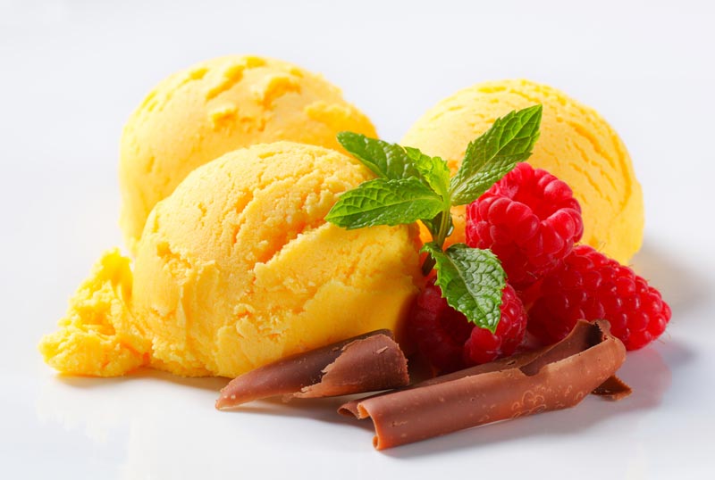 ไอศกรีมนม