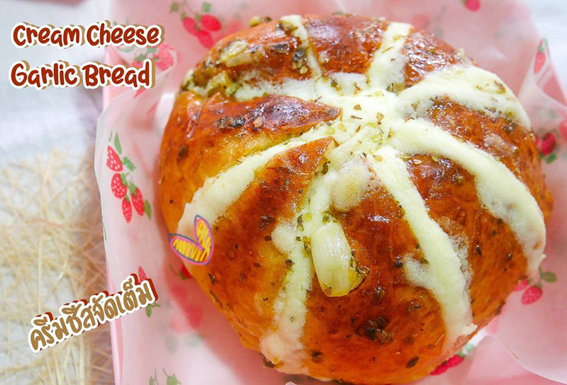 ร้านขนมปังกระทียมครีมชีส