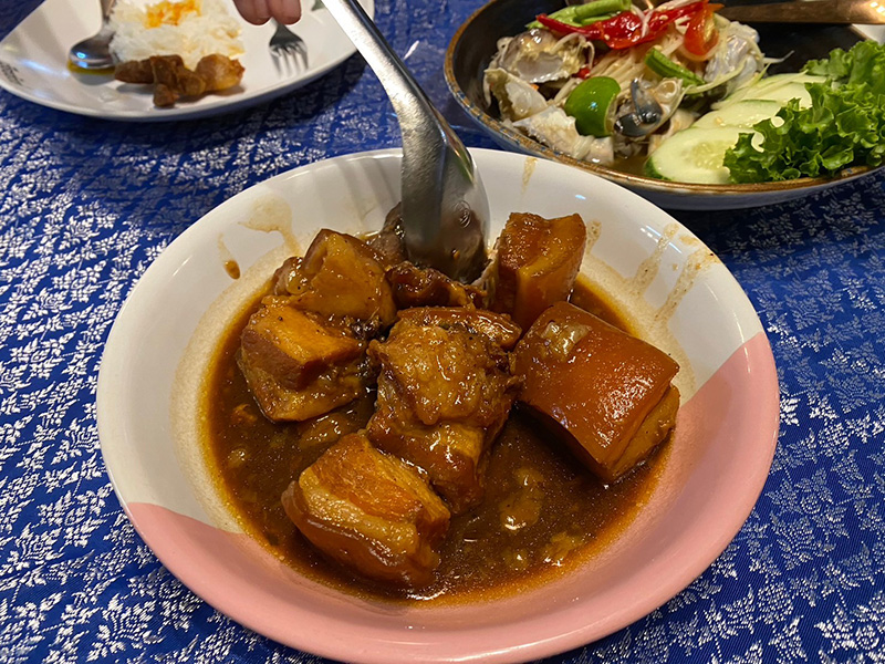 อาหาร ร้านเรือนทิพย์ คลองสน