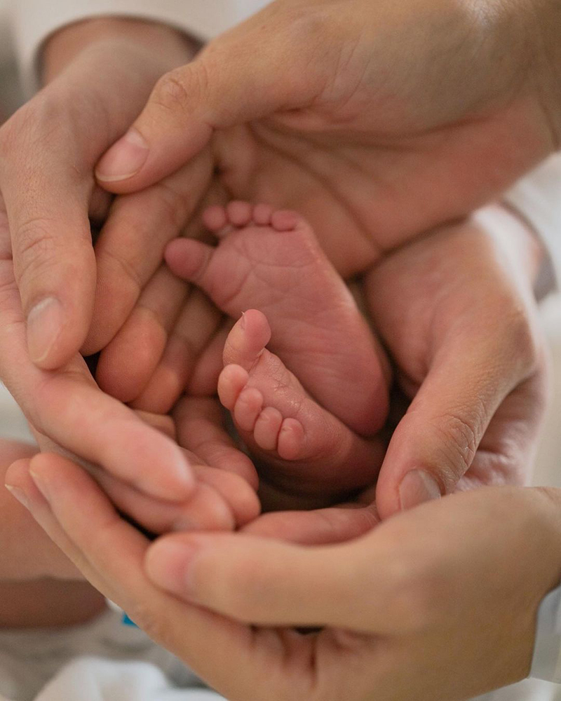 ศรีริต้า คลอดลูก