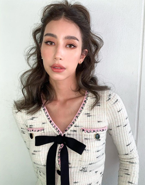 มิ้นต์ ชาลิดา ดาราลูกครึ่งหญิง