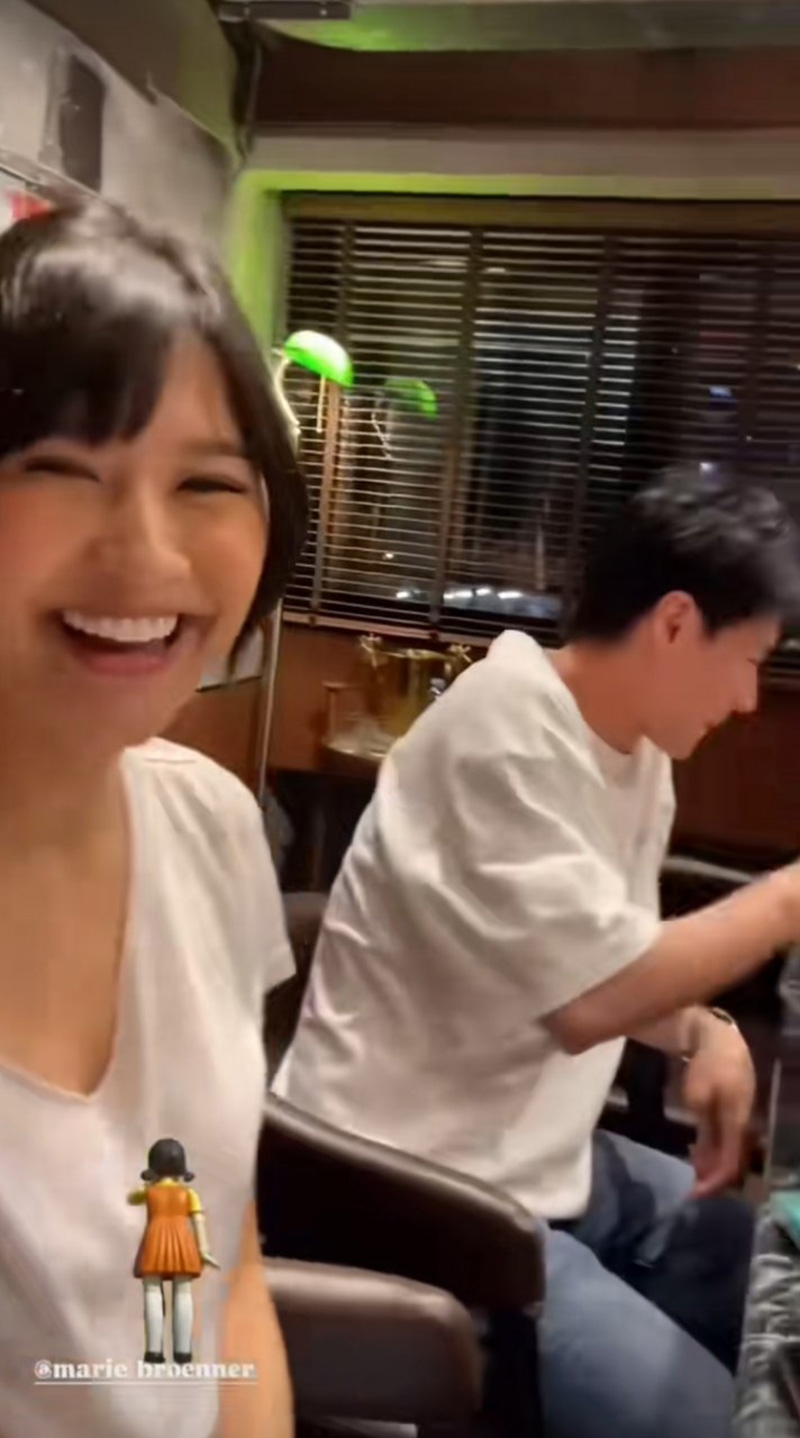 มารี เบิร์นเนอร์ คลิปเคียงข้างนักธุรกิจหนุ่มไฮโซ 