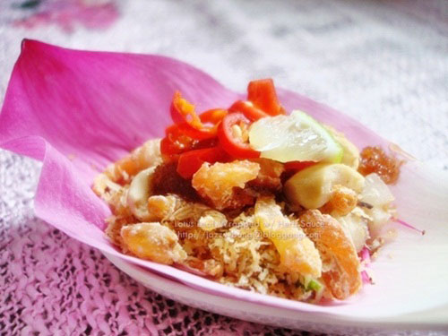 เมี่ยงกลีบบัว (เมี่ยงคำกลีบบัว) 