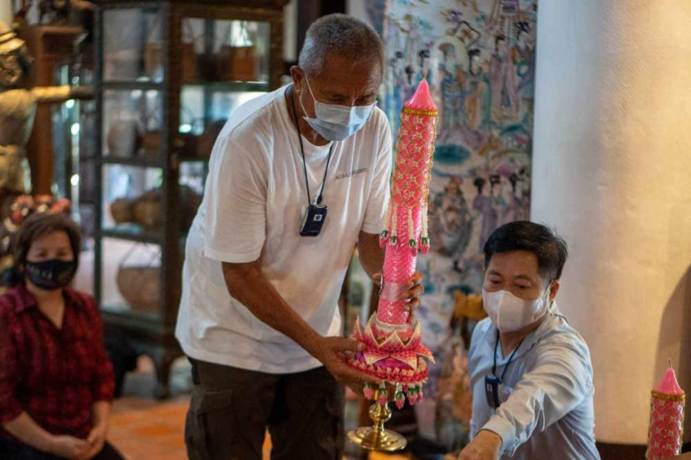 วันเข้าพรรษา สวนนงนุช พัทยา