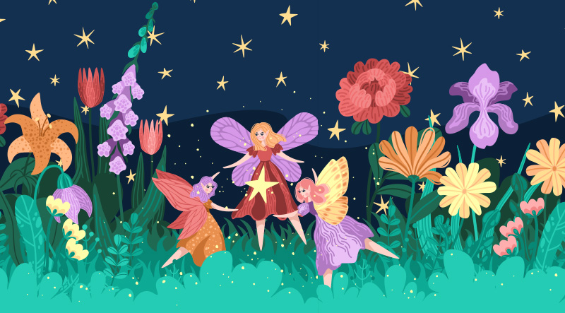 นิทานเรื่อง นางฟ้ากับดอกทิวลิป