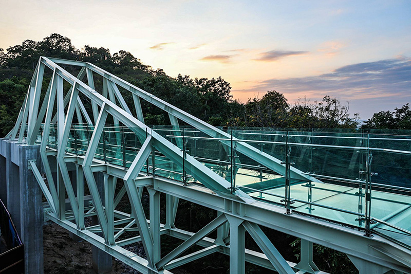 สกายวอล์ก อบจ.ราชบุรี เขาแก่นจันทน์ เที่ยวราชบุรี