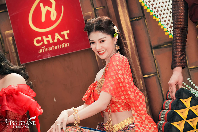 มิสแกรนด์ไทยแลนด์ 2025 ส่องความอลังการขบวนนางงาม สีสันวันเข้ากอง