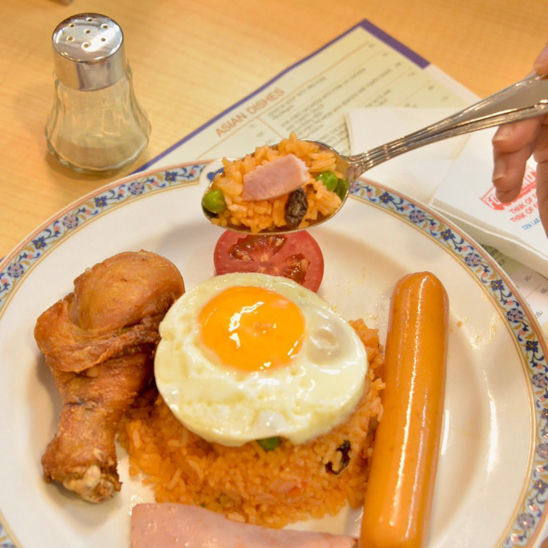 ข้าวผัดอเมริกัน