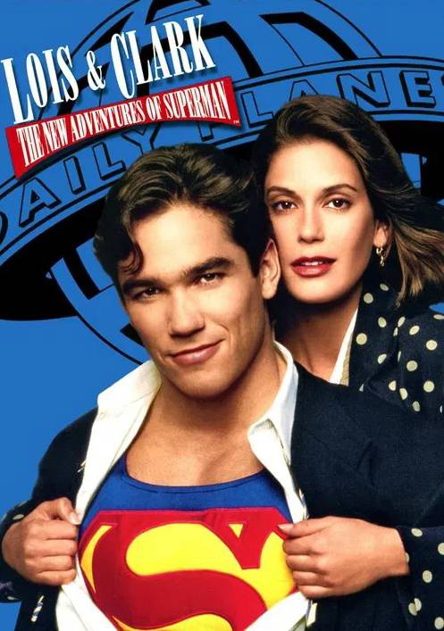 ภาพ Dean Cainr ขณะสวมชุด Superman ในซีรีส์ Lois And Clark