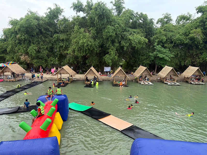 หาดชูใจ สมุทรปราการ ที่เที่ยวทะเลน้ำจืด