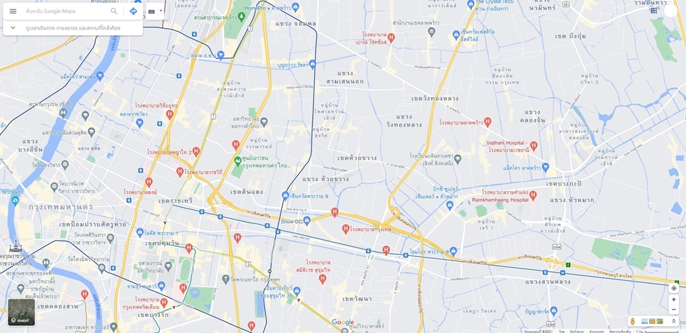 วิธีใช้ google map