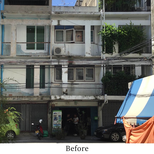 รีโนเวทตึกแถว 3 ชั้น