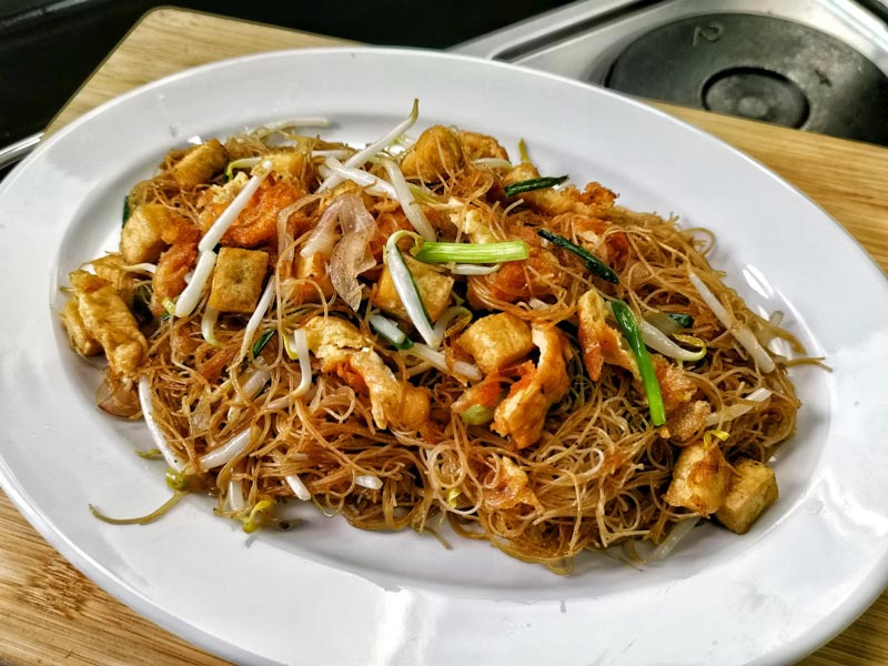 เมนูเส้นทำขายตลาดนัด
