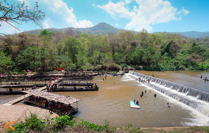 ฝายนอน แม่วาง ที่เที่ยวเดือนเมษายน 2569