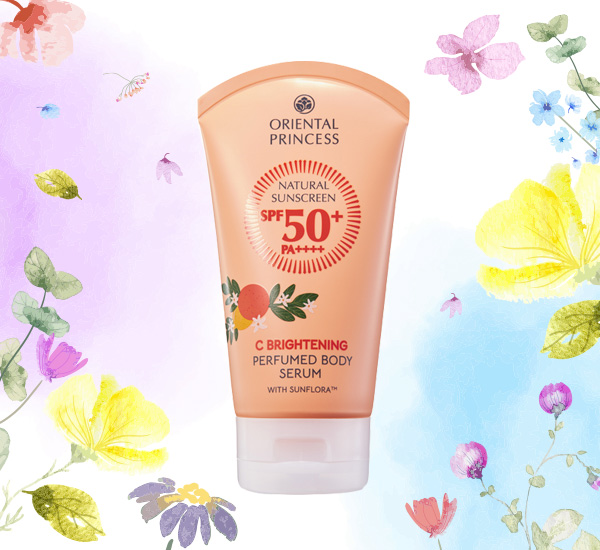 Oriental Princess Natural Sunscreen C Brightening Perfumed Body Serum SPF 50+ PA++++