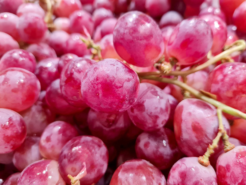 คราบขาวบนองุ่น