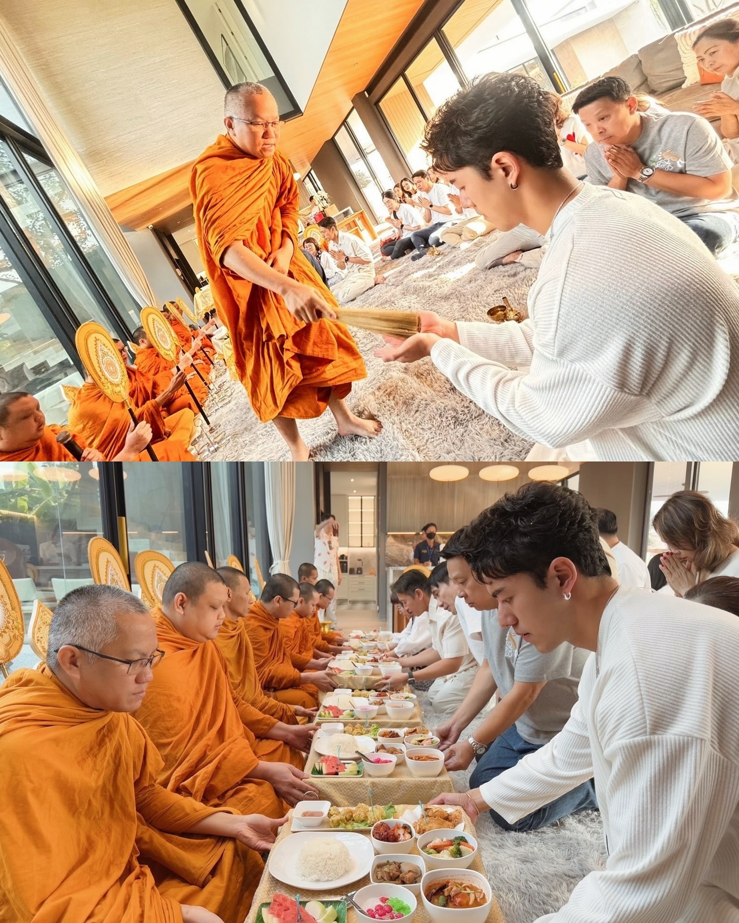นาย ณภัทร ทำบุญขึ้นบ้านใหม่