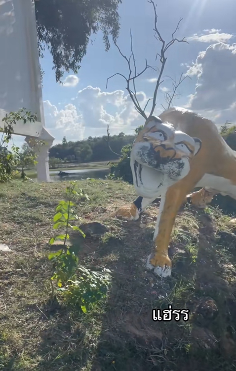 รูปปั้นเสือ