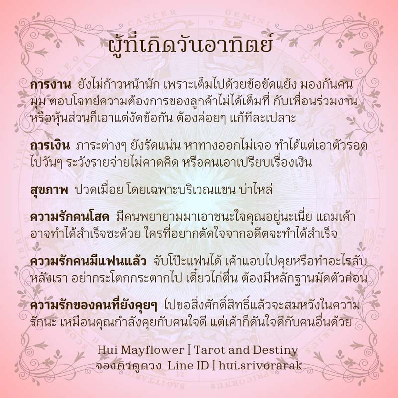 ดวงรายสัปดาห์