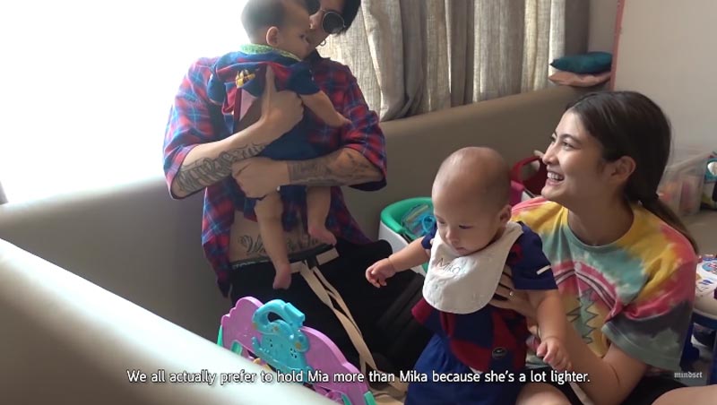 ป๊อก มาร์กี้ น้องมีก้า น้องมีญ่า