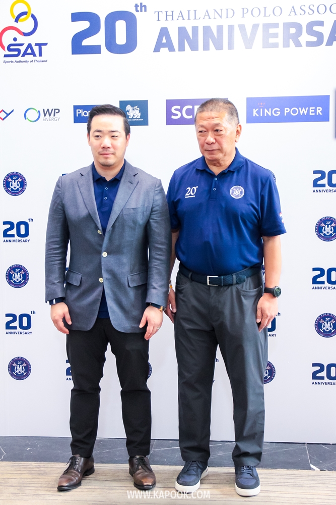 นายกนกศักดิ์ ปิ่นแสง นายกสมาคมกีฬาขี่ม้าโปโลแห่งประเทศไทย