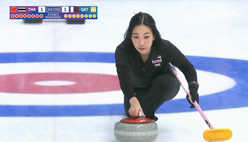 หญิง กัญญา เผยที่มากีฬาเคิร์ลลิ่งเปลี่ยนชีวิต