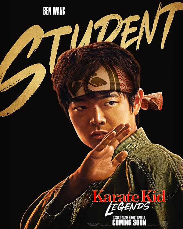 เบน หวัง นำแสดง รับบท ลี ฟง ในหนัง Karate Kid Legends