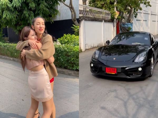 นาฟ หลานแพท ถอยปอร์เช่ป้ายแดง