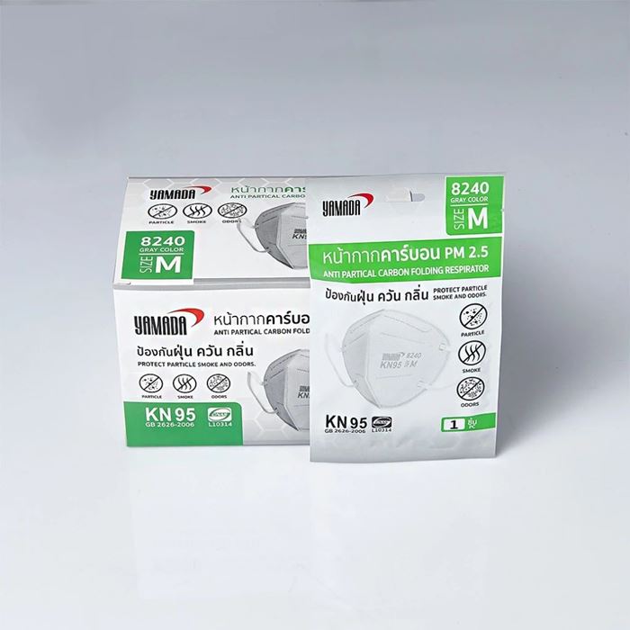 หน้ากากอนามัย YAMADA รุ่น 8240 ป้องกัน PM2.5