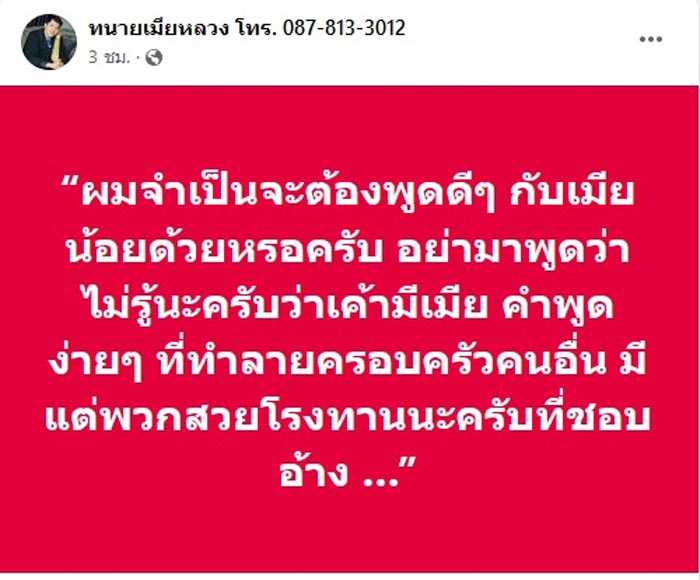 ทนายชายพัฒน์ ทนายเมียหลวง