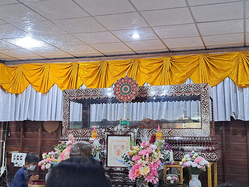 สรีรสังขารหลวงปู่ก๋วน 