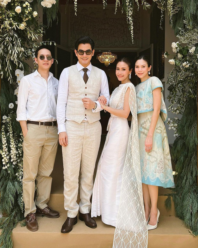 ฌอห์ณ จินดาโชติ ควง เพชร ภิพัชรา ทำบุญเริ่มต้นชีวิตคู่ จัดพิธีแต่งจริงอีก 3 ครั้ง