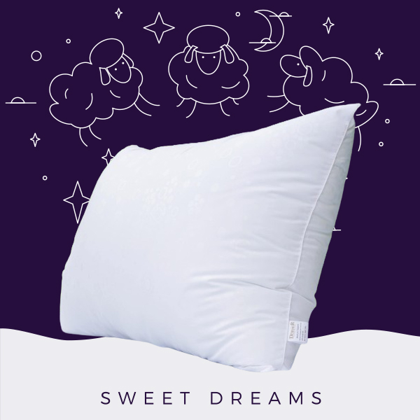 หมอนสุขภาพ Dormir หมอนขนห่านเทียม