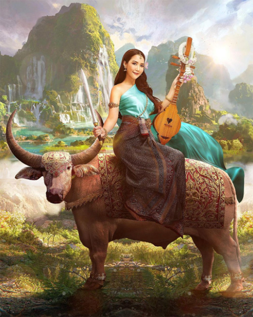 จั๊กจั่น อคัมย์สิริ นางสงกรานต์