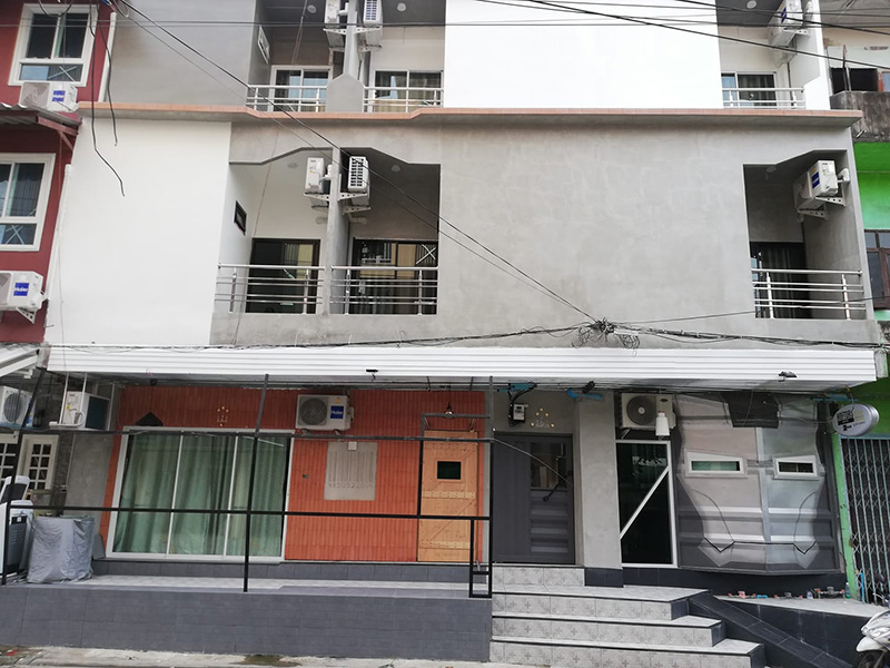 ด้านหน้าทางเข้า Hoft Hotel