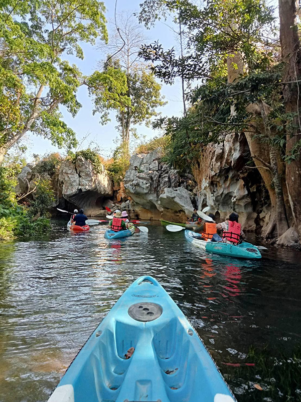 พายเรือคายัก เขาใหญ่