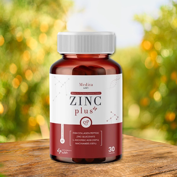 MEDITA ZINC PLUS Vitamin C+ Collagen