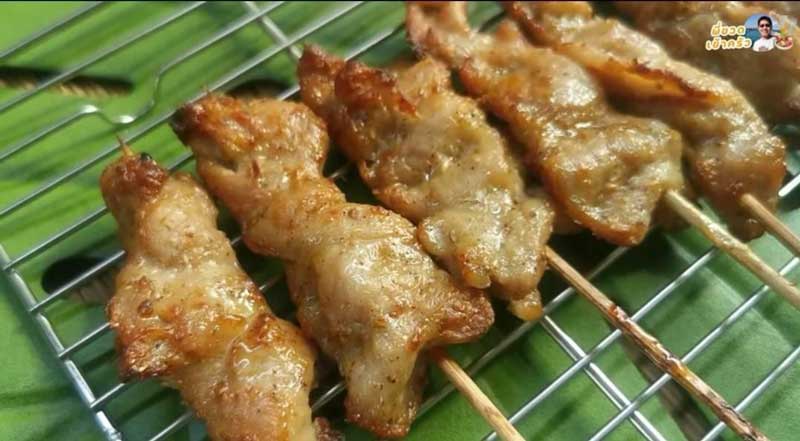 สูตรหมูปิ้งกะทิสด